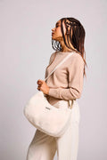 Sac bandoulière teddy ivoire 1