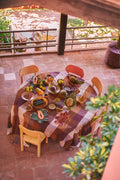 Nappe en lin carreaux 1