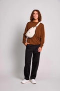 Sac banane teddy ivoire 2