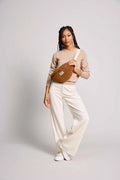Sac banane teddy marron 2