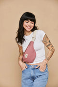 Sac banane blush 1