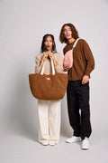 Cabas teddy marron 2