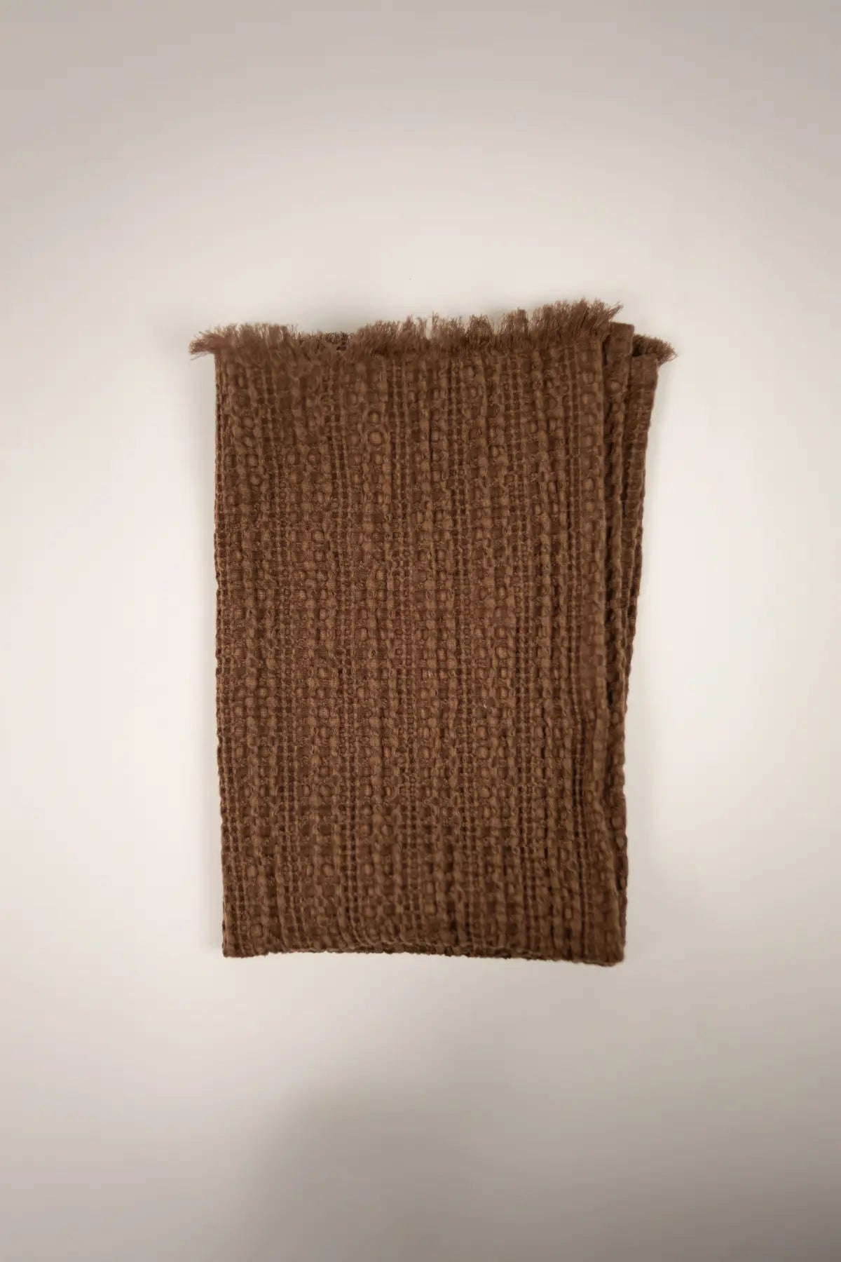 Torchon marron doux