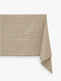 Nappe rayure camel 1