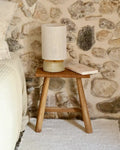 Lampe cylindre lin S 2