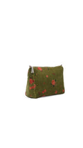 Trousse velours XL kaki 2