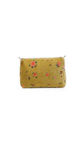 Trousse velours XL safran 2