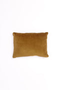Coussin velours bronze 2