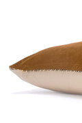 Coussin velours bronze 3