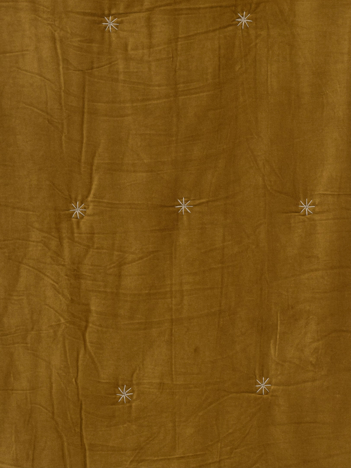 Edredon velours bronze