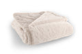 Plaid XL fausse fourrure ivoire 3