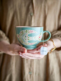 Mug colombe bleu 1