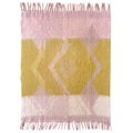 Plaid dégradé rose ocre 4