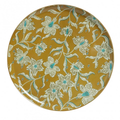 Plateau fleurs rond absynthe L 2
