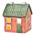 Maison photophore rose 2