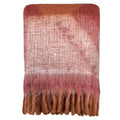 Plaid dégradé rouille rose 5