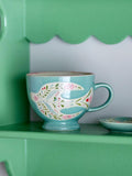 Mug colombe bleu 2