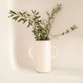Vase oreille blanc 1
